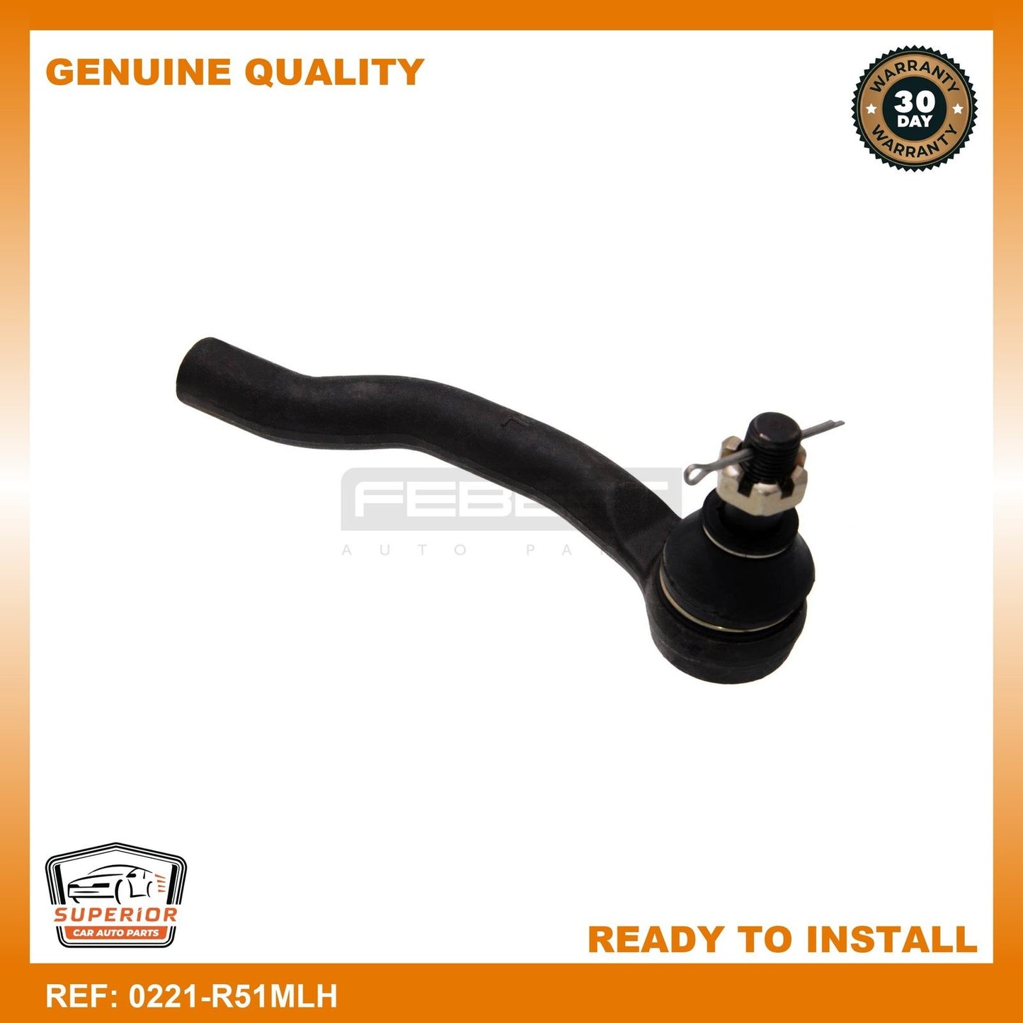 Febest Steering Tie Rod End 0221-R51MLH