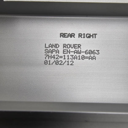 2007-2012 Land Rover Range Rover Rear Left Side Scuff Sill Plate 7H42113A10AA