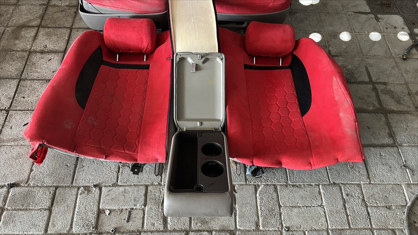2001–2006 Lexus LS430 Rear Seat Back Assembly Used OEM 7148050760C3
