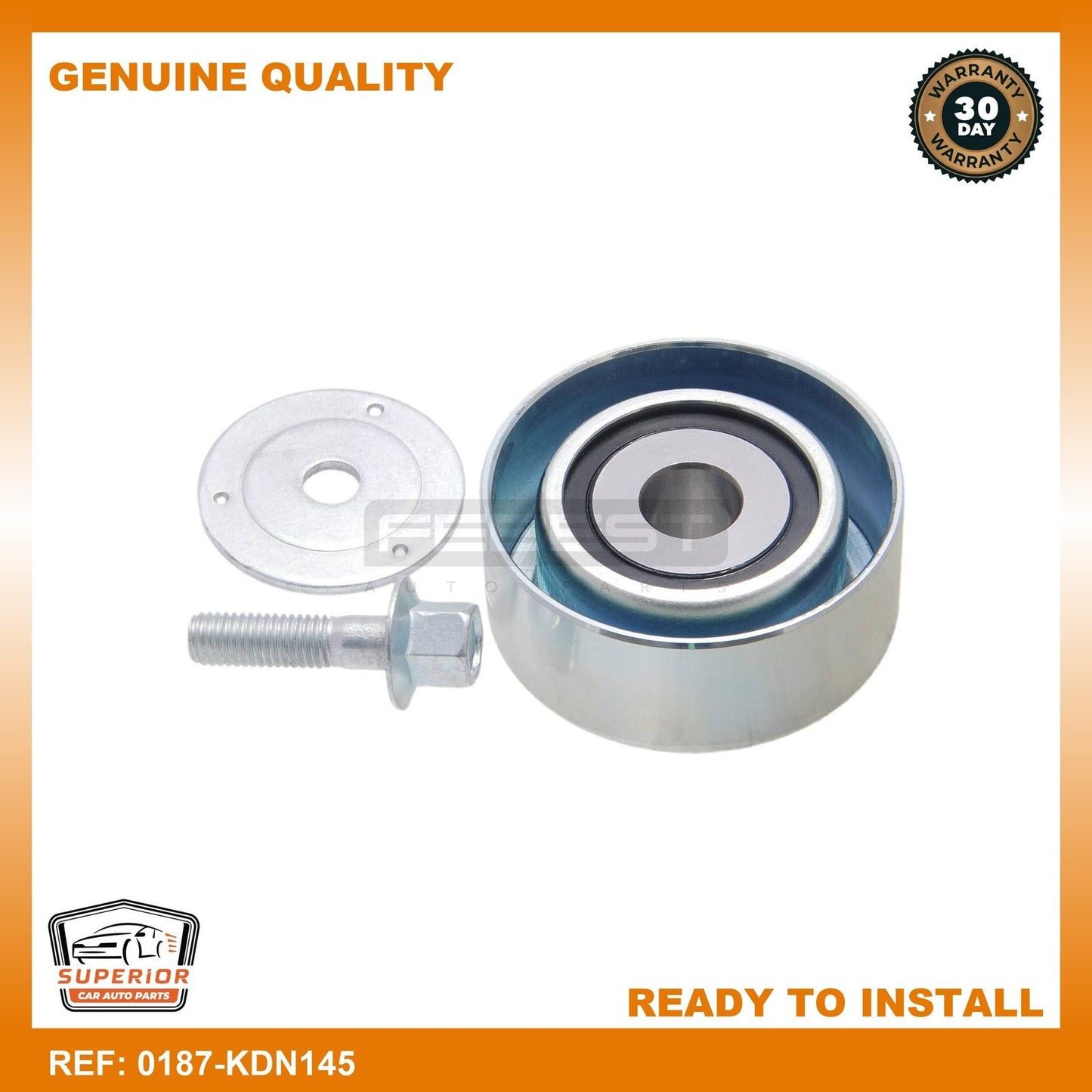 Febest 2015-2021 Toyota Hilux Tensioner Pulley 0187-KDN145