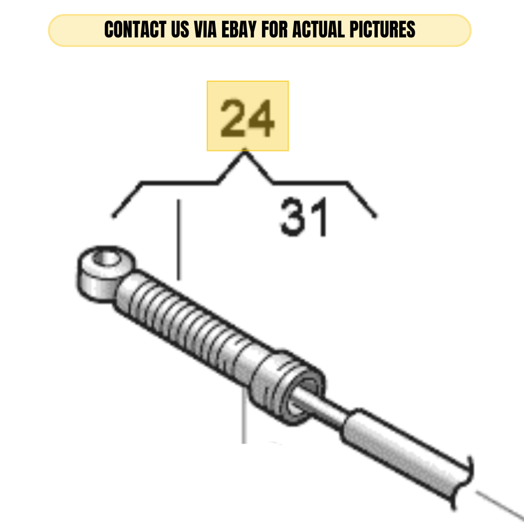 2010–2012 Audi A4 B8 Auto Trans Shift Cable Used OEM 8K0713265D