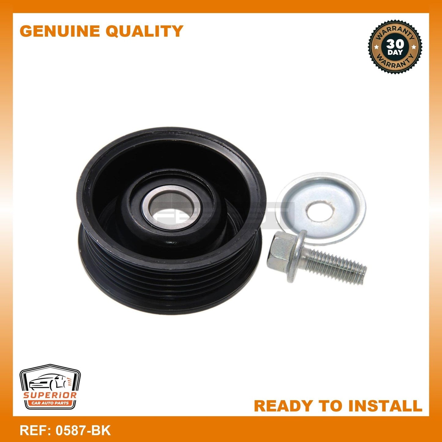 Febest 2011-2014 Mazda 2 Pulley Tensioner Kit 0587-BK