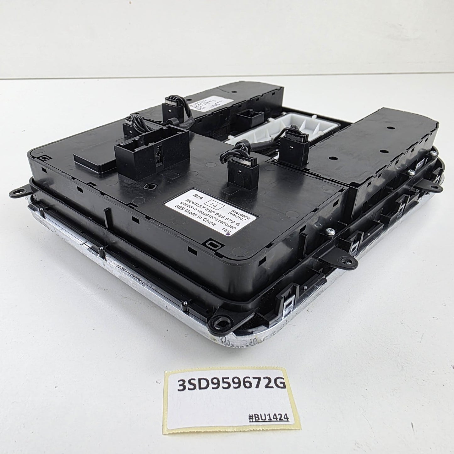 2019 Bentley Continental Control Panel Switch Unit Module 3SD959672G