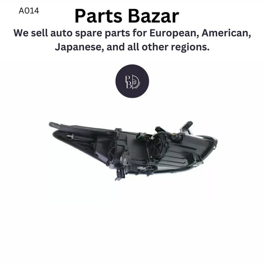 Halogen Head Lamp Assembly Left Driver Side Headlight Fits Hyundai Elantra GT HY2502173 2013-2017