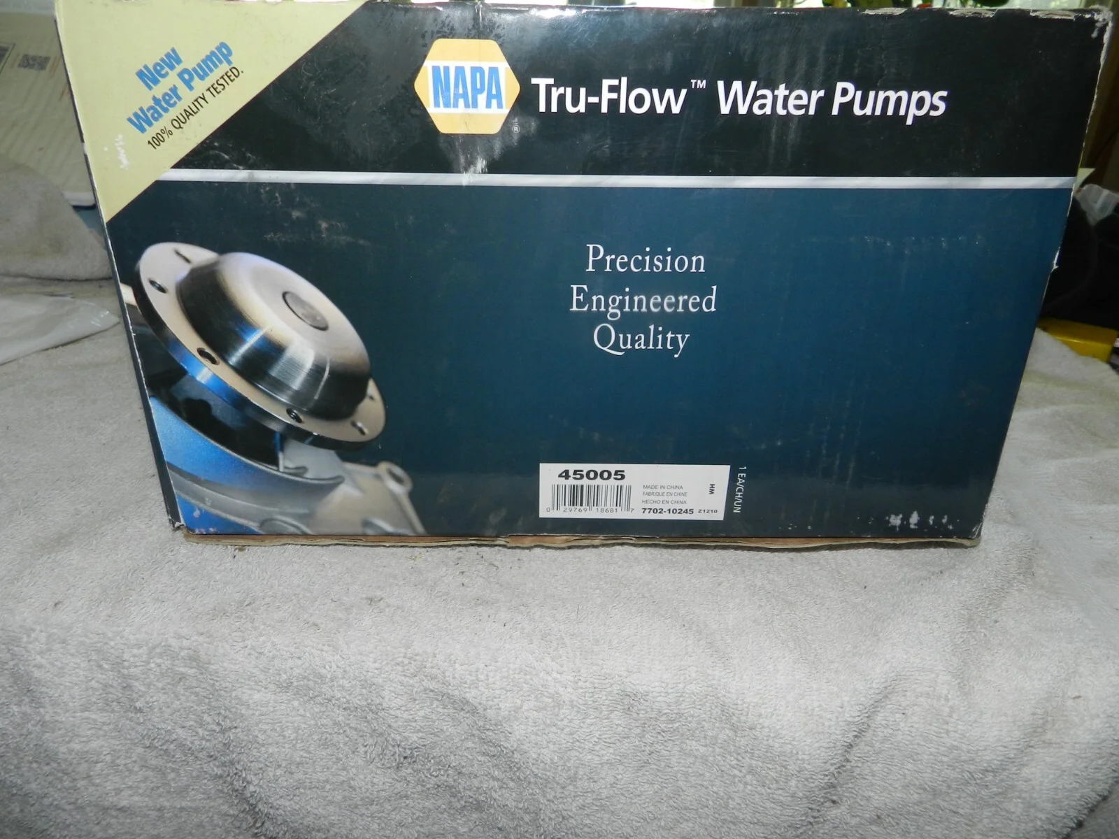 NAPA Water Pump 7702-10245 New Replacement