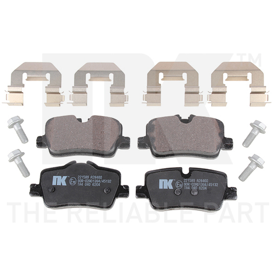 BREMBO Brake Pad FR G20 320i 17-19 34 20 8 844 393 - OEM