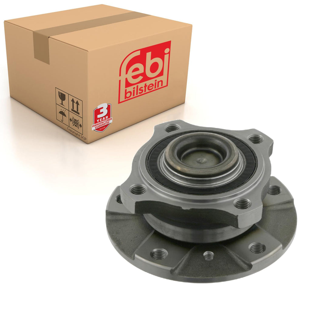 FEBI | Wheel Bearing Kit with wheel hub and ABS sensor ring 23369 | OE 31 22 6 765 601 | Fits BMW 5 Series